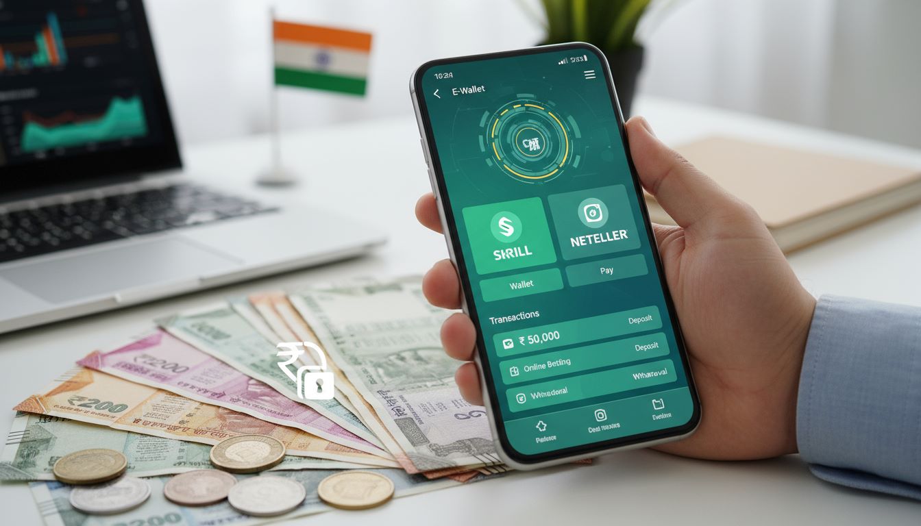 How to use e-wallets like Skrill and Neteller in India